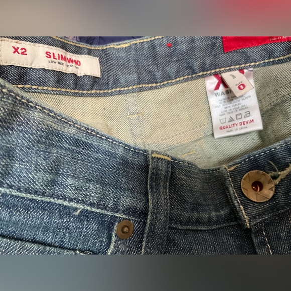 VTG Express Jeans Size 0 Long - Picture 4 of 4